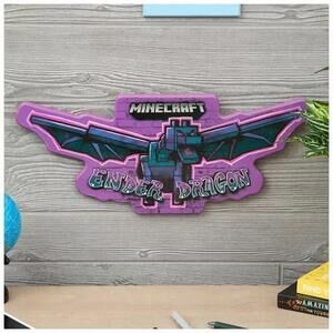 Minecraft Ender Dragon Wood Wall Decor (Brand New)